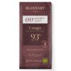 Blanxart pure chocolade 93% zonder toegevoegde suikers Congo