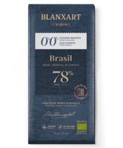 Blanxart Brazilië 78% biologische pure chocolade zonder toegevoegde suiker