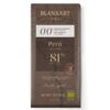 Blanxart Peru 81% biologische pure chocolade zonder toegevoegde suiker