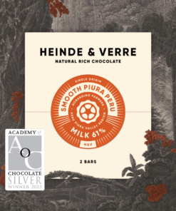 Heinde & Verre Smooth Piura Peru melkchocolade 61%
