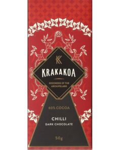 Krakakoa pure chocolade met chili 60%