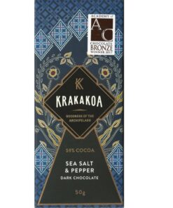 Krakakoa chocolade met zeezout en peper 59%