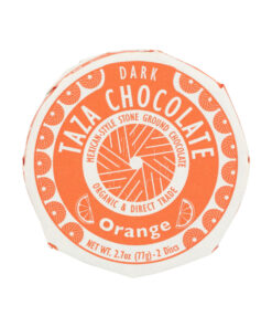 Taza pure chocolade met sinaasappel